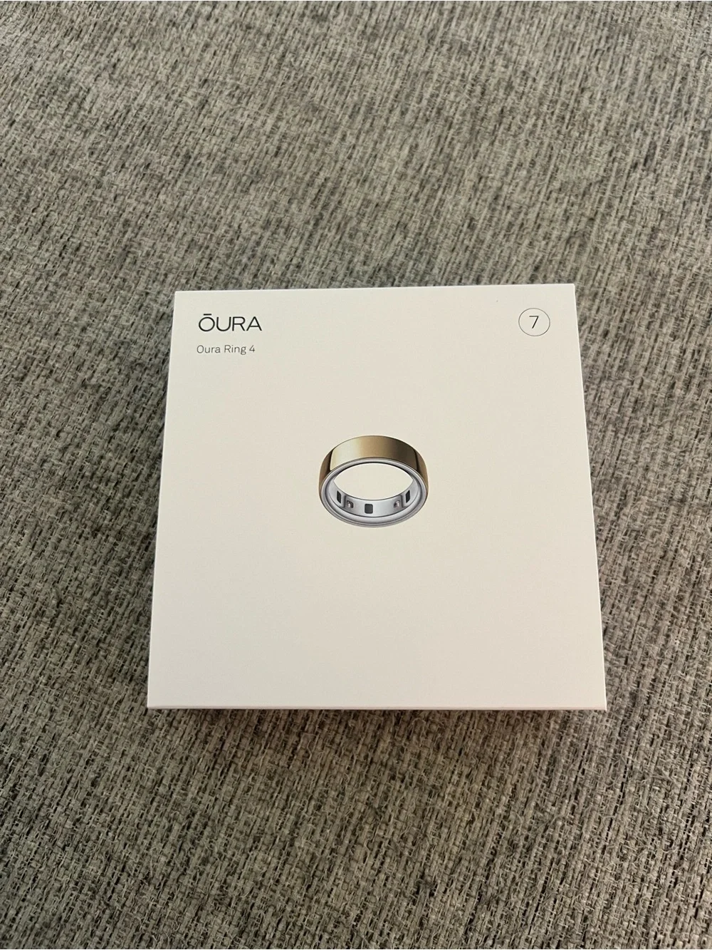 Unopened Oura Ring Gen 4 Size 7